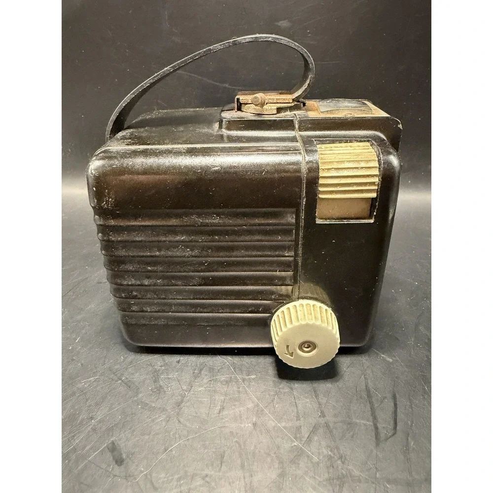 Kodak Brownie Hawkeye Flash Model Vintage Box Camera – Untested, Rustic